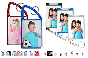 Carabiner & Flashlight Photo Keychains