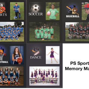 Sport Photo Memory Mates PSS Series