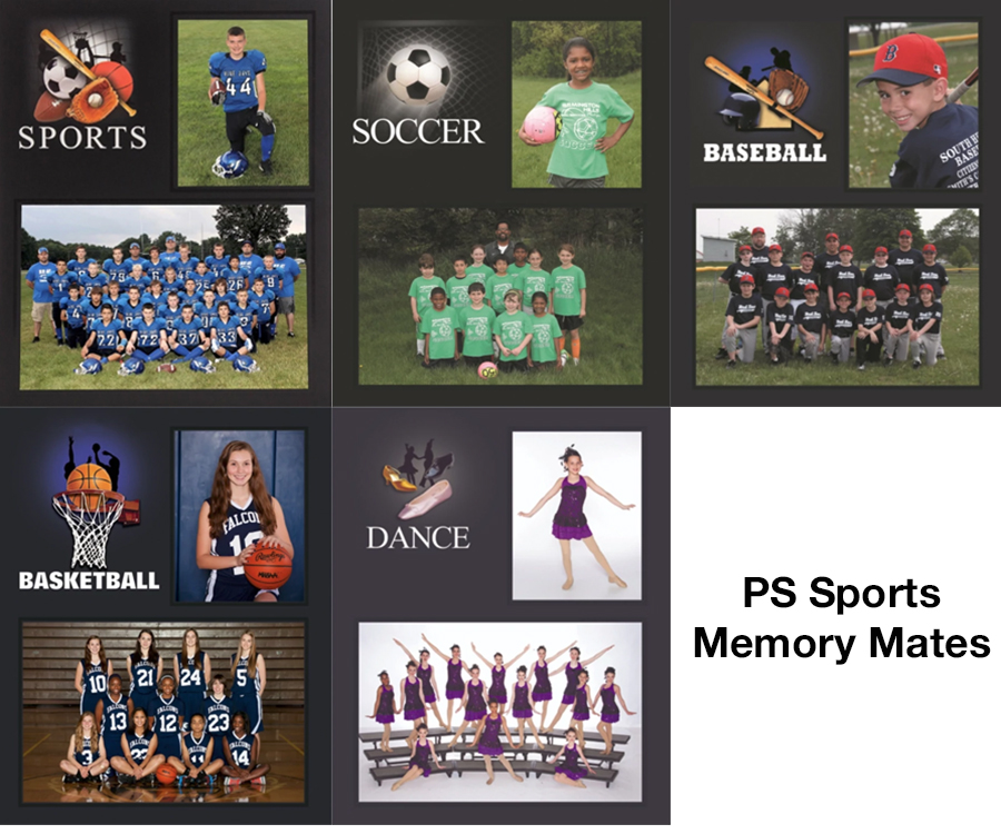 Sport Photo Memory Mates PSS Series