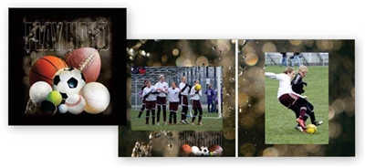 Double Photo Sports Frame